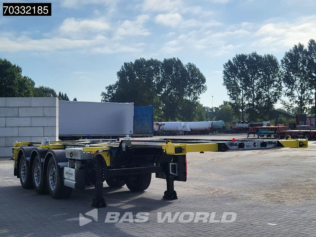Orthaus CGS (Euro Slider 500) 3 Achsen Multi 45ft Lift Axle extendable SAF