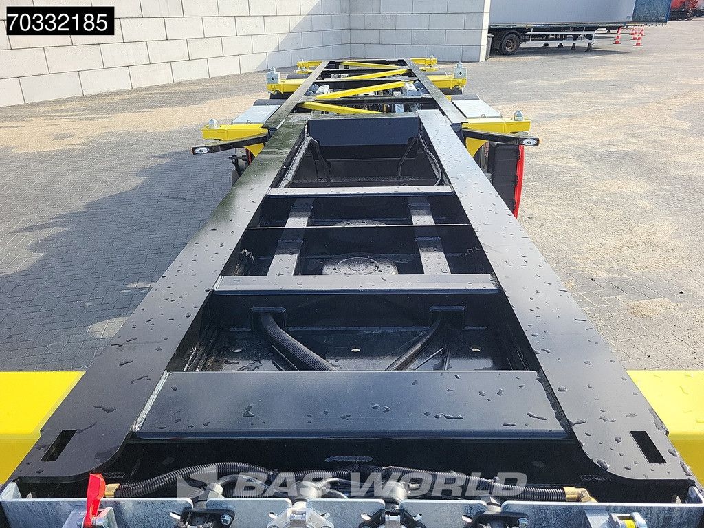 Orthaus CGS (Euro Slider 500) 3 Achsen Multi 45ft Lift Axle extendable SAF