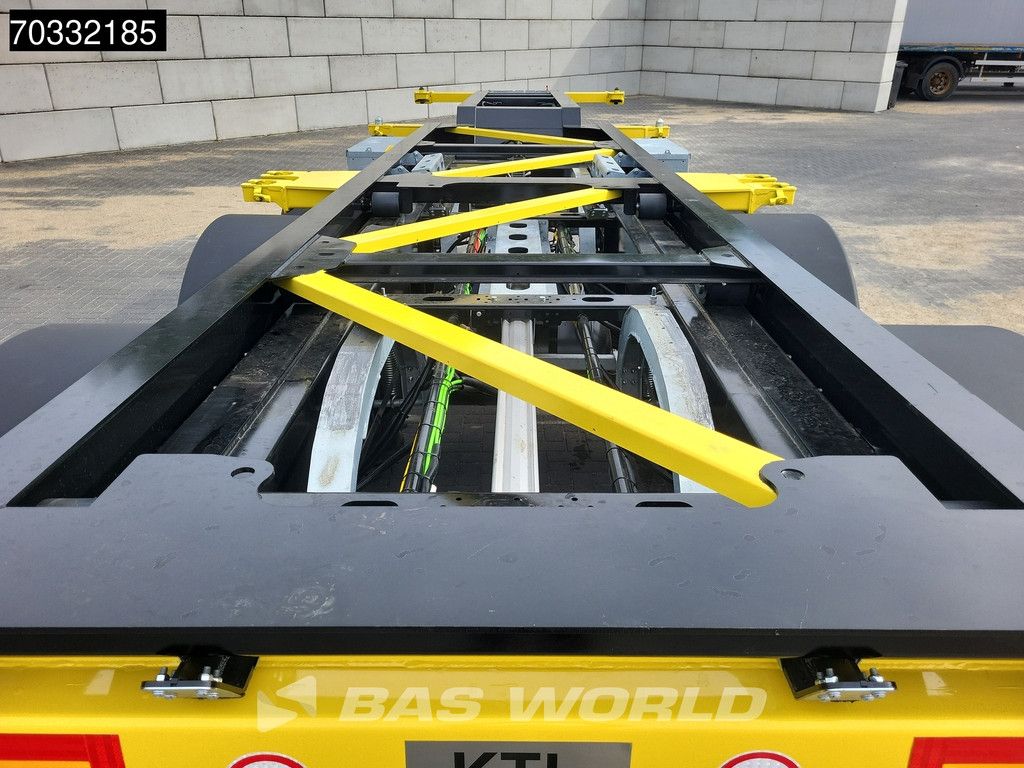 Orthaus CGS (Euro Slider 500) 3 Achsen Multi 45ft Lift Axle extendable SAF