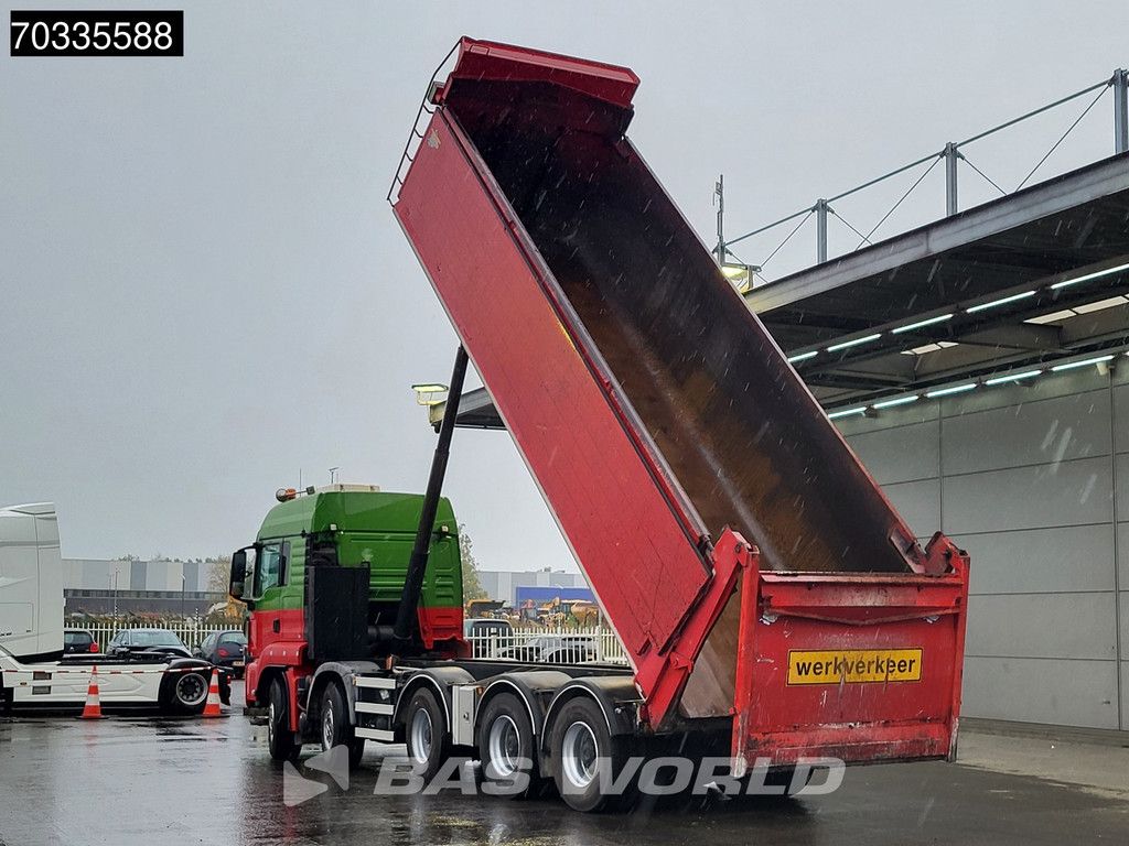 MAN TGS 49.480 10X4 NL-Truck APK 25m3 Ruizeveld tipper Big-Axle Automatic Euro 6