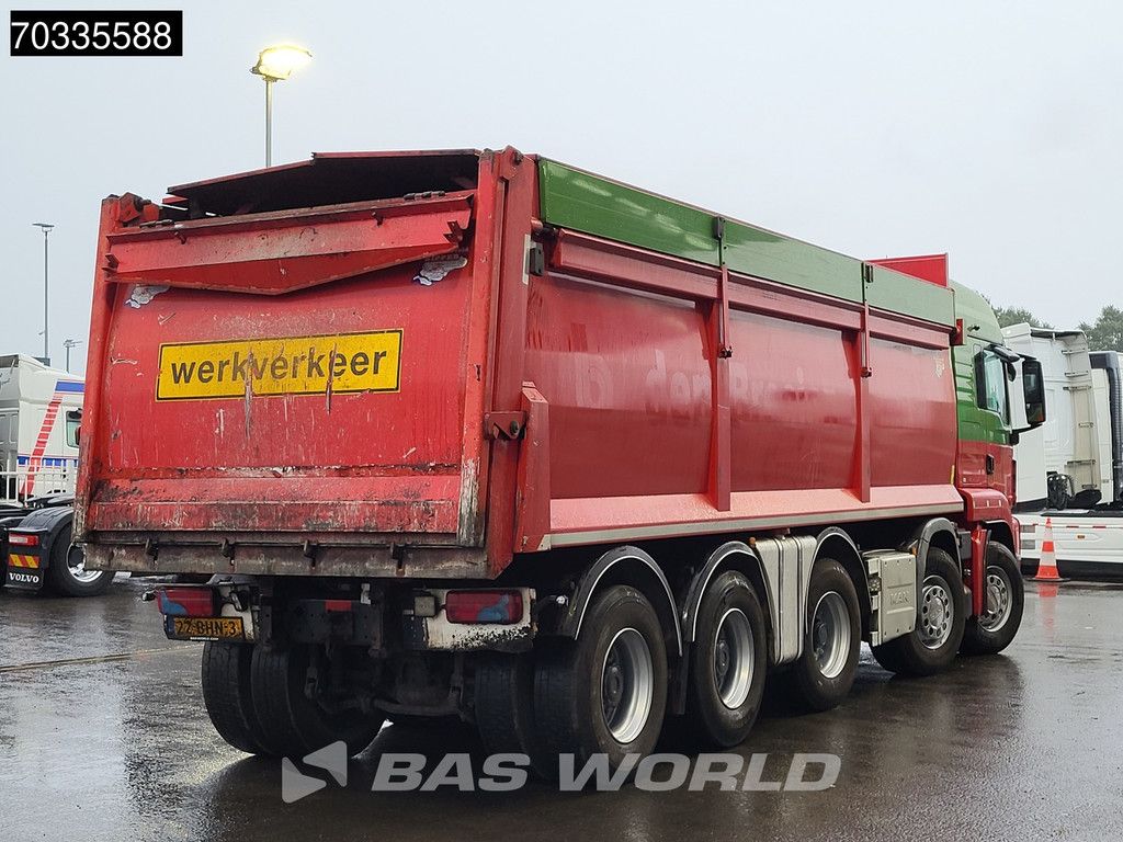 MAN TGS 49.480 10X4 NL-Truck APK 25m3 Ruizeveld tipper Big-Axle Automatic Euro 6