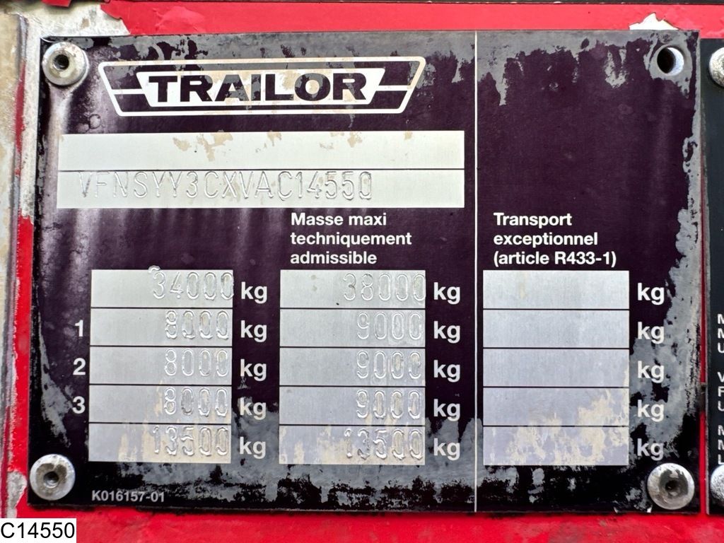 Trailor Fuel 39.990 L, 9 Comp