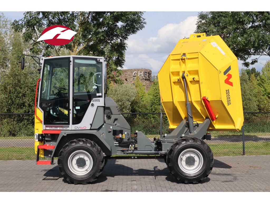 WACKER NEUSON DV60 | DUAL VIEW | ROTATING | AIRCO | CENTRAL LUBE