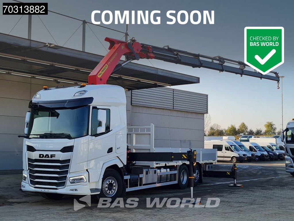 DAF XF 480 6X2 COMING SOON! NEW Palfinger PK41002 EH Crane Lift+steering axle Euro 6