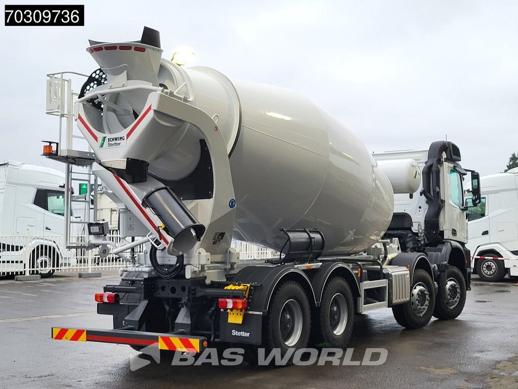 Mercedes Arocs 4142 8X4 NEW! 12m3 Stetter Mixer Steelsuspension Big-Axle Euro 6