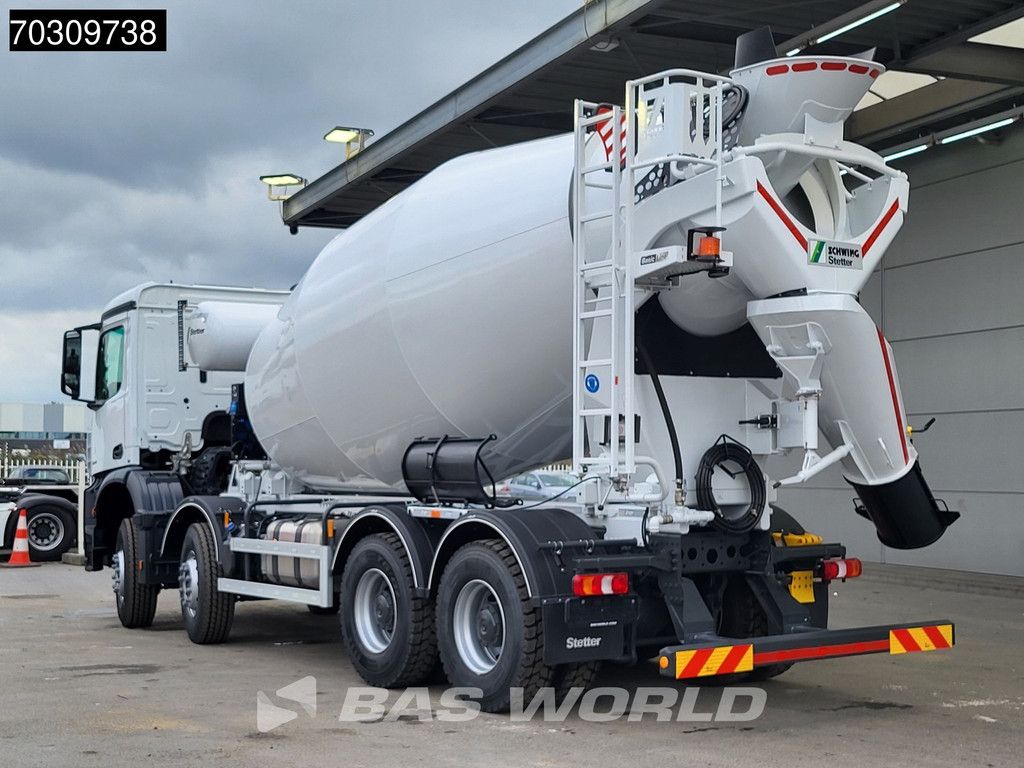Mercedes Arocs 4142 8X4 NEW! 12m3 Stetter Mixer Steelsuspension Big-Axle Euro 6