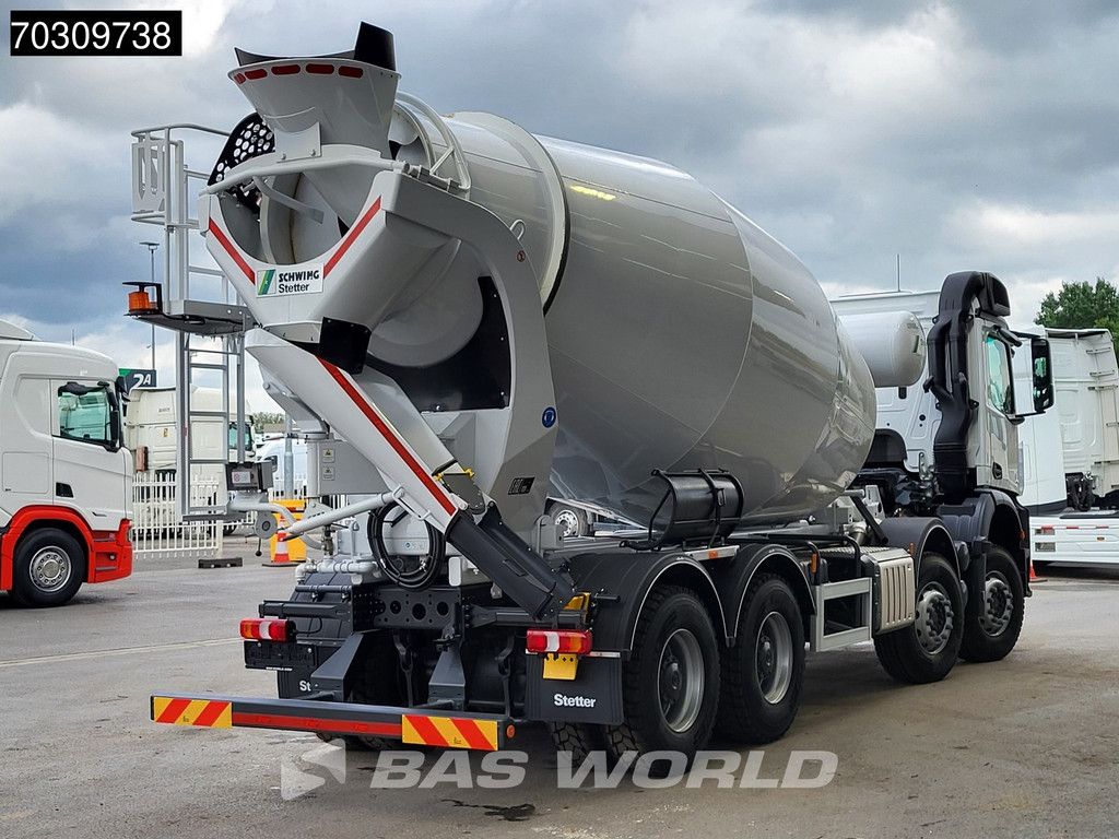 Mercedes Arocs 4142 8X4 NEW! 12m3 Stetter Mixer Steelsuspension Big-Axle Euro 6