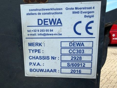 DEWA CC303 Kipper mit Ladekapazität von 30 Ton