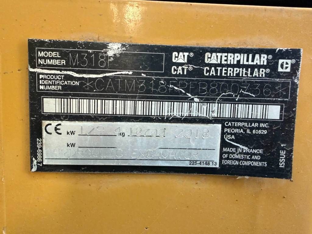 CAT M318F