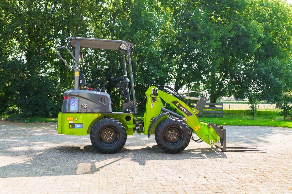 E-Kraft E1000 PRO Lithium minishovel wiellader