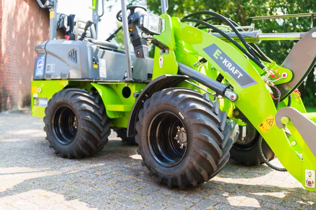 E-Kraft E1000 PRO Lithium minishovel wiellader