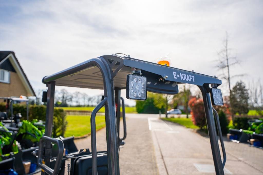 E-Kraft E1000 Elektrische Minishovel wiellader
