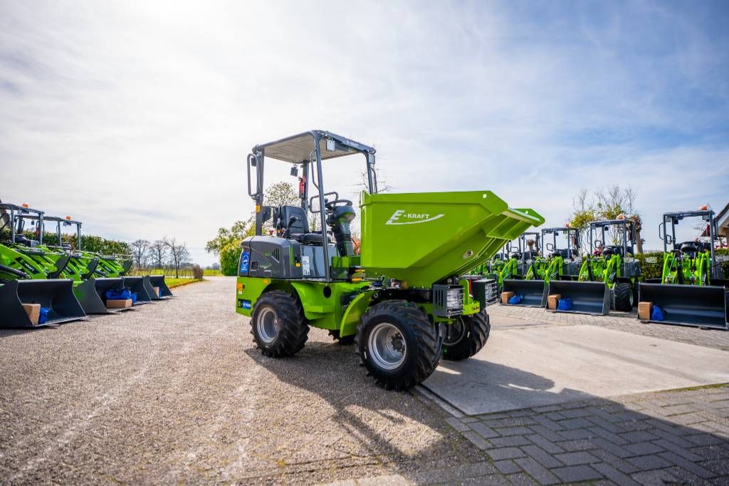 E-Kraft D1600 Elektrische dumper kruiwagen