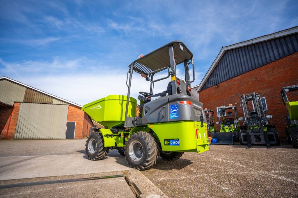 E-Kraft D1600 Elektrische dumper kruiwagen