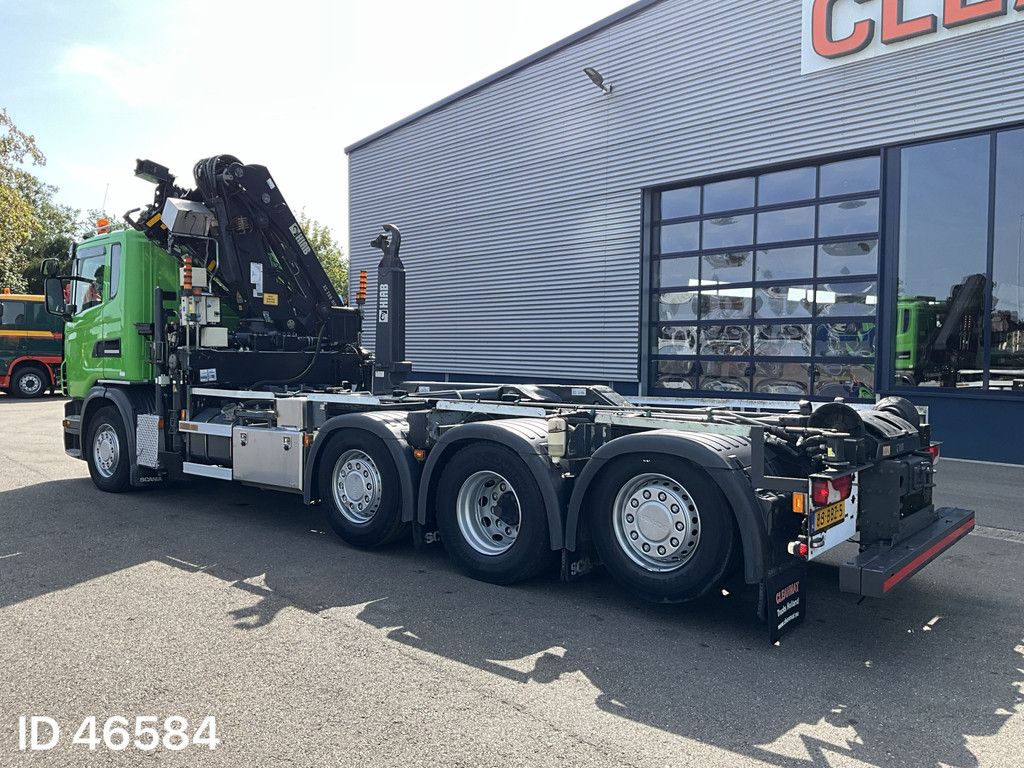 Scania G 440 8x2 Euro 6 Hiab 28 Tonmeter laadkraan