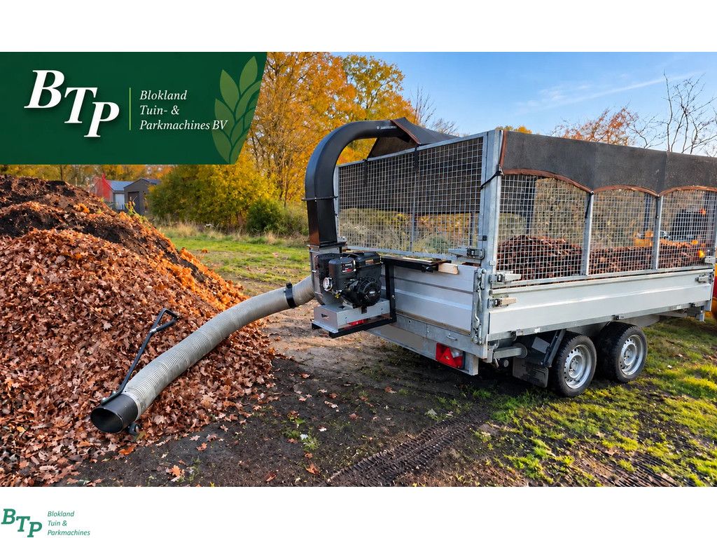 Jansen Bladzuiger bladruimer LG-1300 truckloader voor de kar