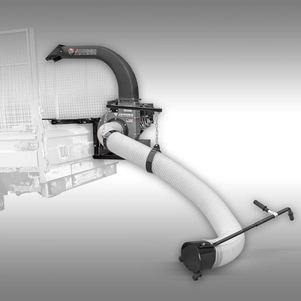 Jansen Bladzuiger bladruimer LG-1300 truckloader voor de kar