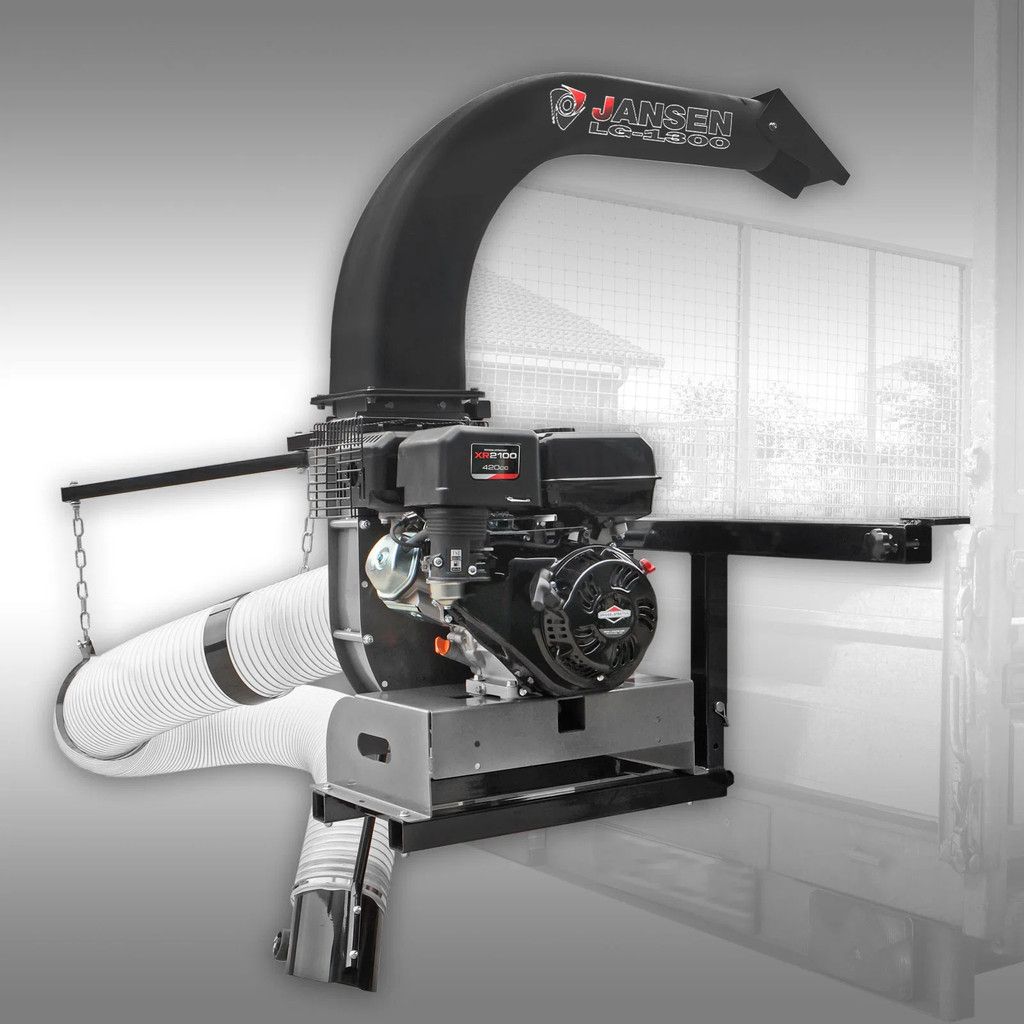 Jansen Bladzuiger bladruimer LG-1300 truckloader voor de kar