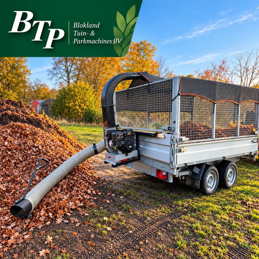 Jansen Bladzuiger bladruimer LG-1300 truckloader voor de kar