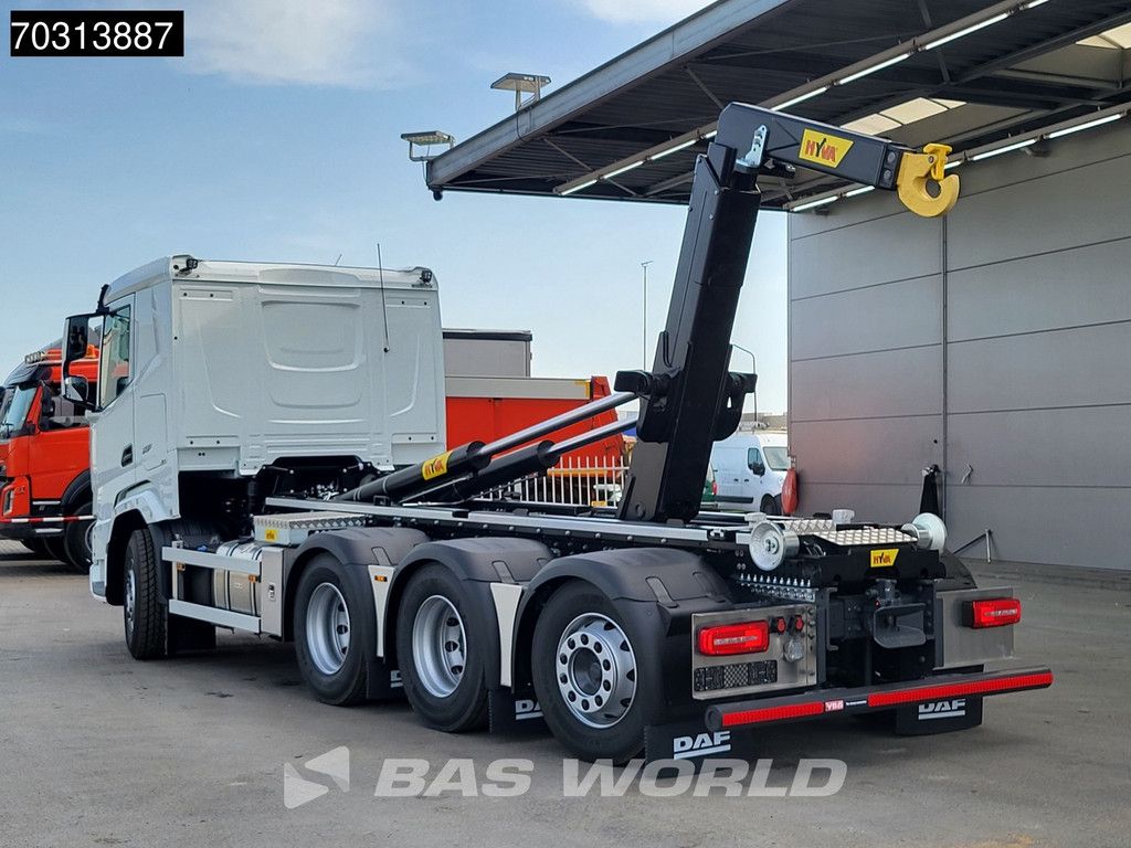DAF XF 530 8X4 NEW 30tons HYVA 30-60-S Heavy Duty Containersystem Lift-Lenkasche Euro 6