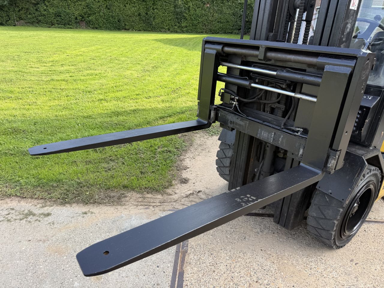 Yale 3 tonner lpg heftruck triplo Sideshift vorkversteller