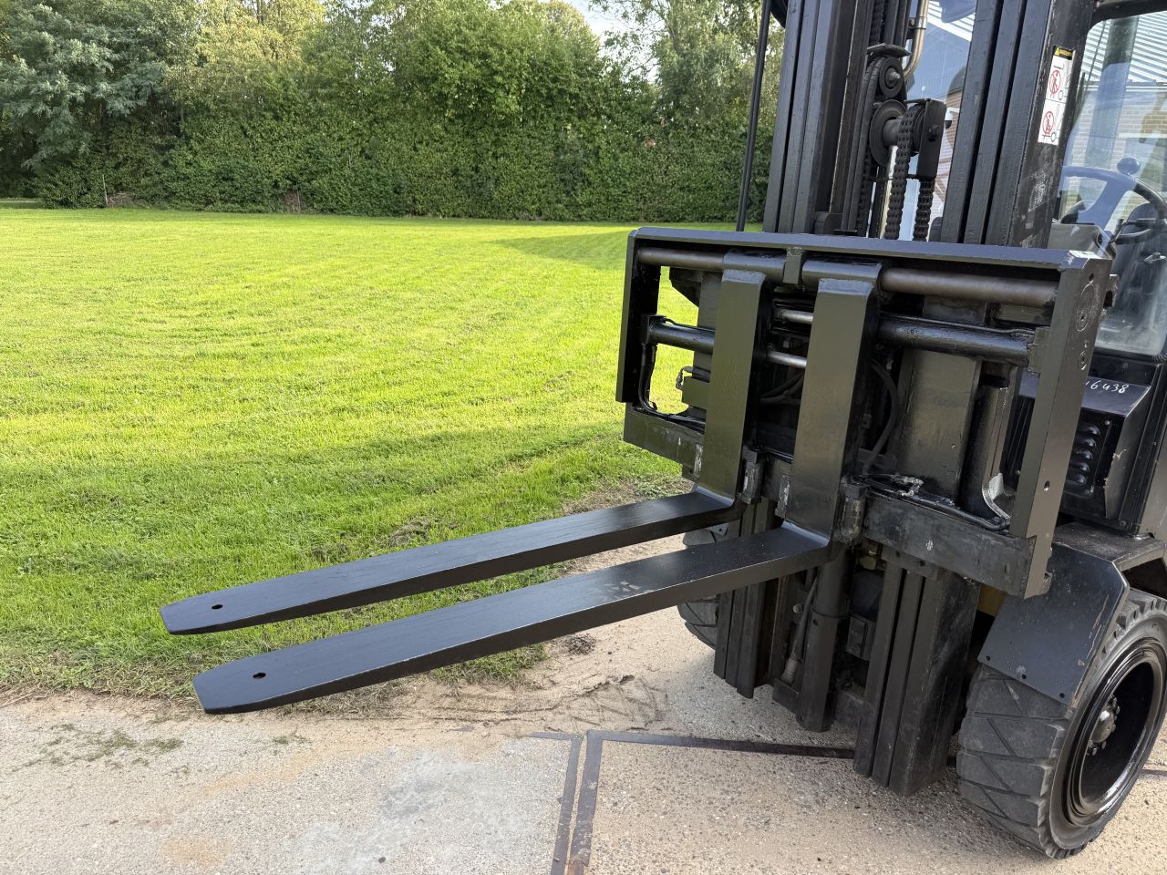 Yale 3 tonner lpg heftruck triplo Sideshift vorkversteller
