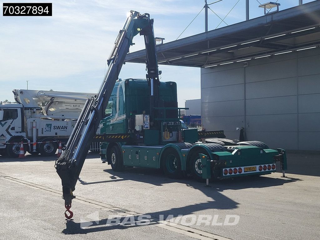 Scania G G410 6X2 NL-Truck APK 01-2027 Full-Air Retarder HMF3220 K6 Crane Leder Navi ACC