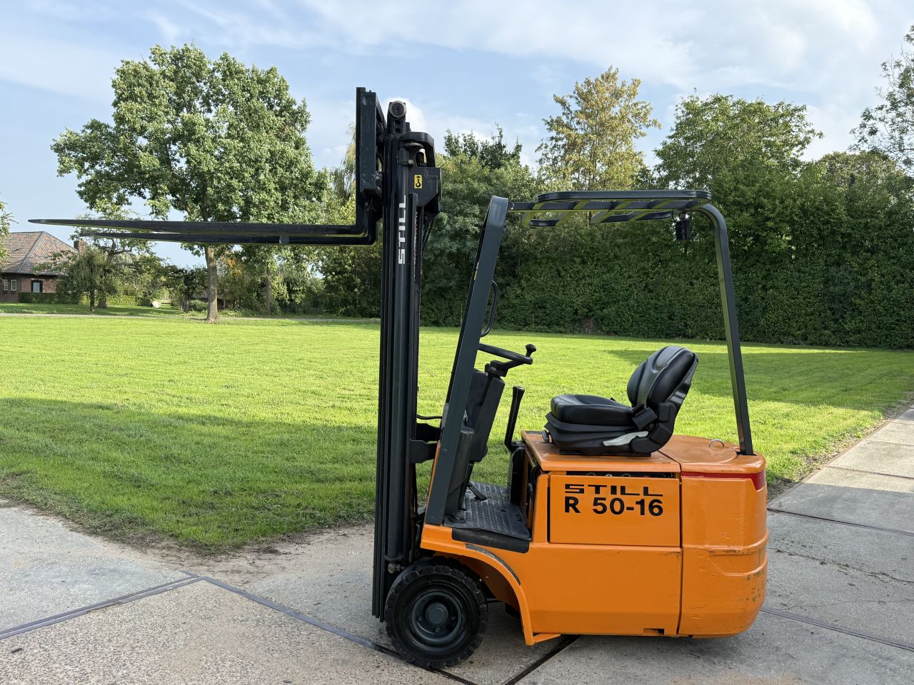 Still 1500KG 3-delige mast 520cm freelift Sideshift