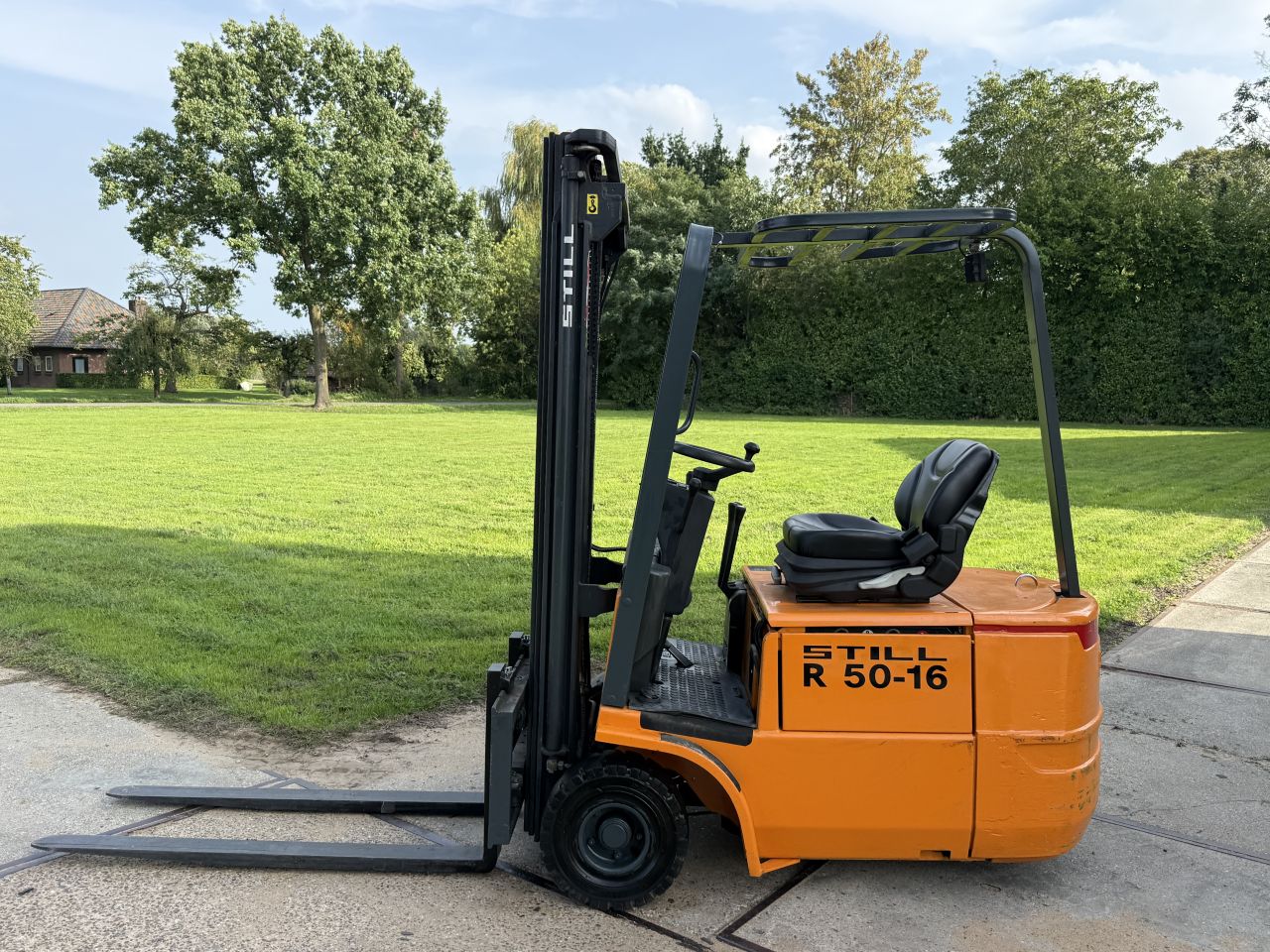 Still 1500KG 3-delige mast 520cm freelift Sideshift