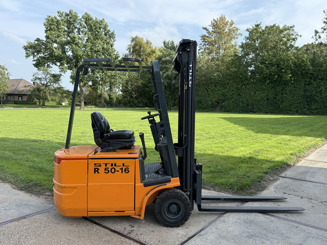 Still 1500KG 3-delige mast 520cm freelift Sideshift