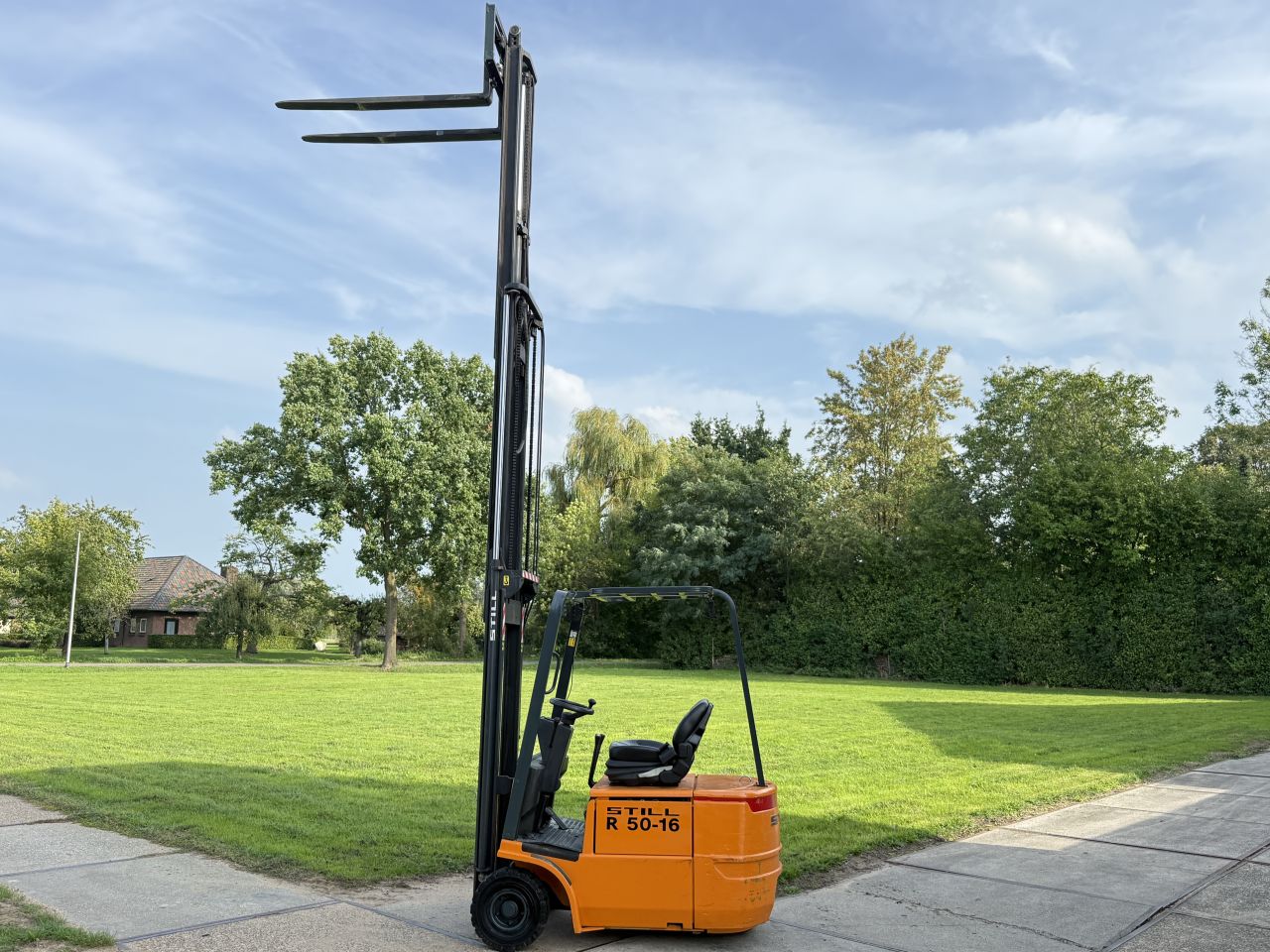 Still 1500KG 3-delige mast 520cm freelift Sideshift