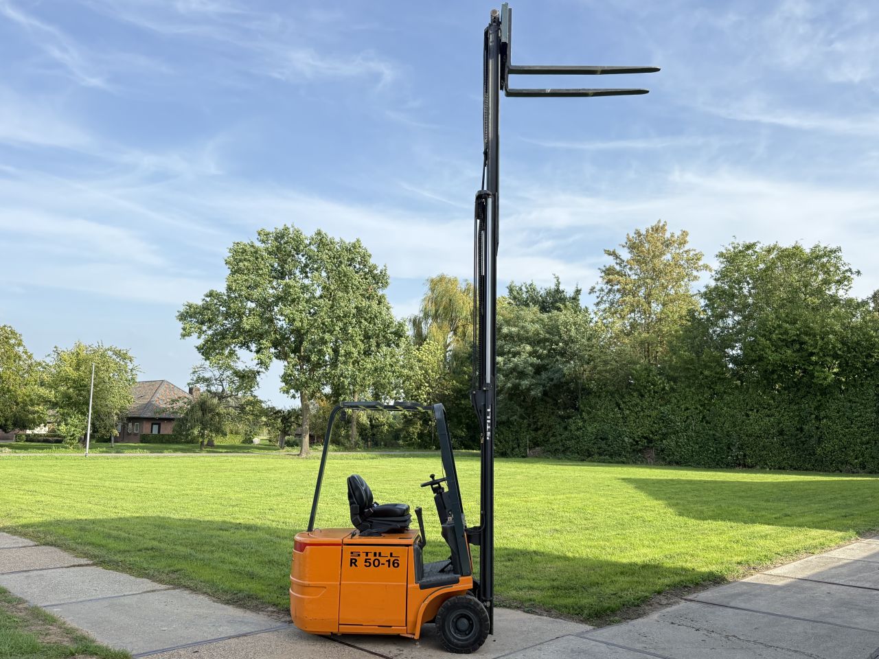 Still 1500KG 3-delige mast 520cm freelift Sideshift