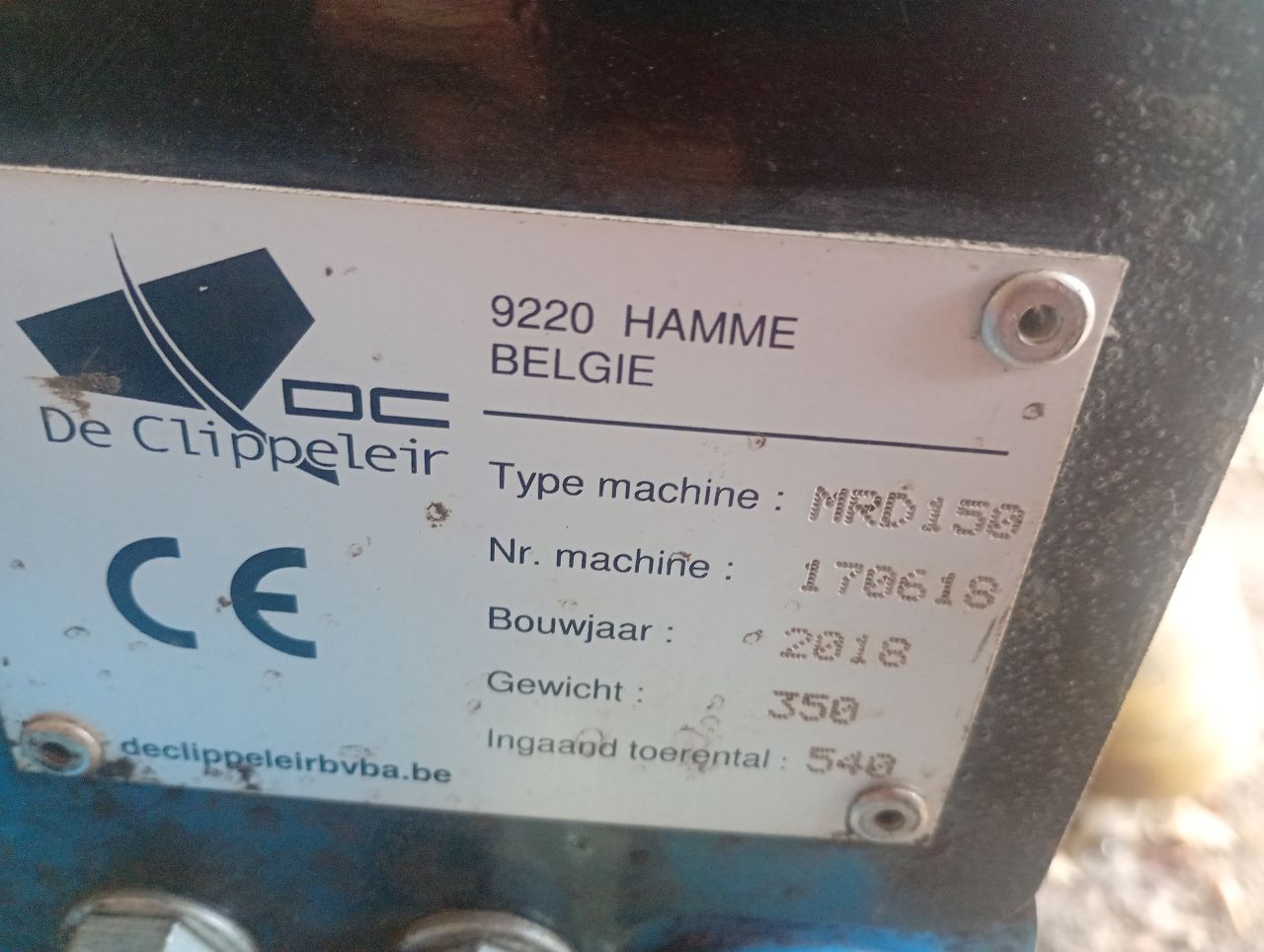 De clippeleir mrd150