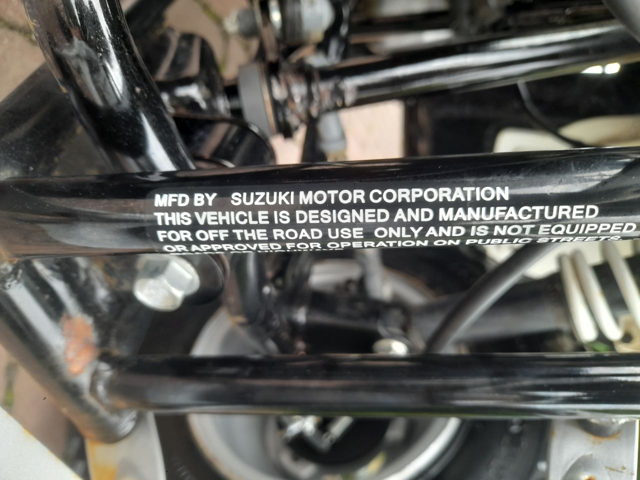 Suzuki LT-Z50 kinderquad quad