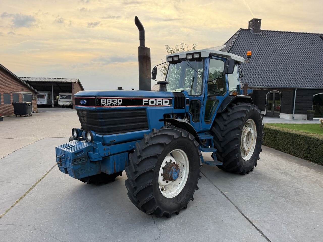 Ford 8830 powershift luchtremmen