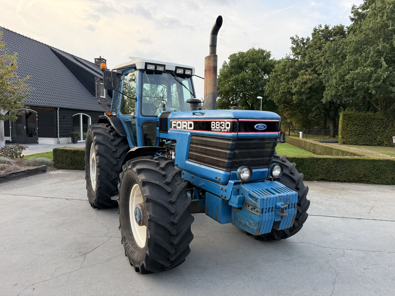 Ford 8830 powershift luchtremmen