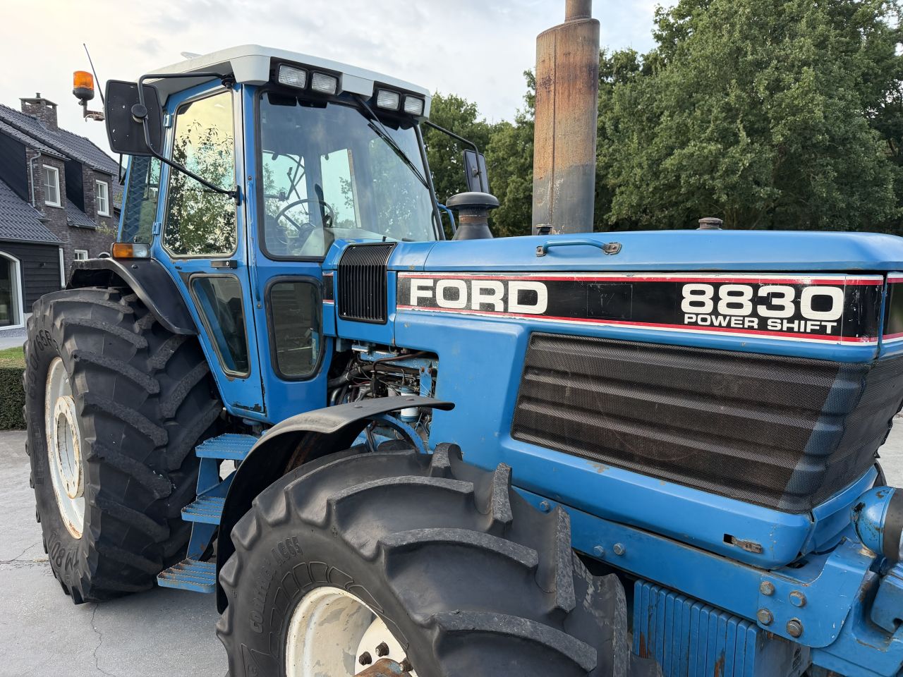 Ford 8830 powershift luchtremmen