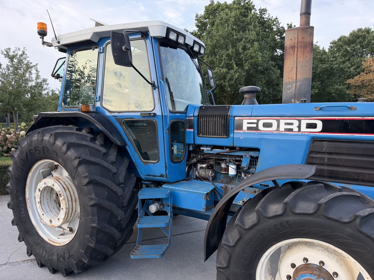 Ford 8830 powershift luchtremmen