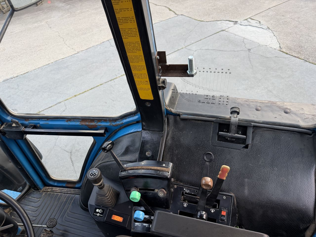 Ford 8830 powershift luchtremmen