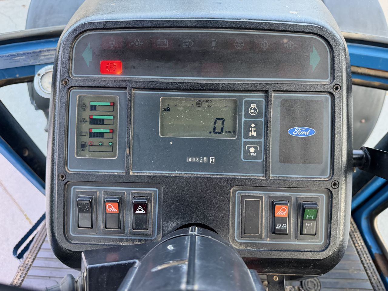 Ford 8830 powershift luchtremmen
