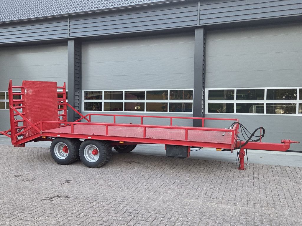Tamminga machines DL8T Oprijwagen dieplader bakkenwagen 8 ton