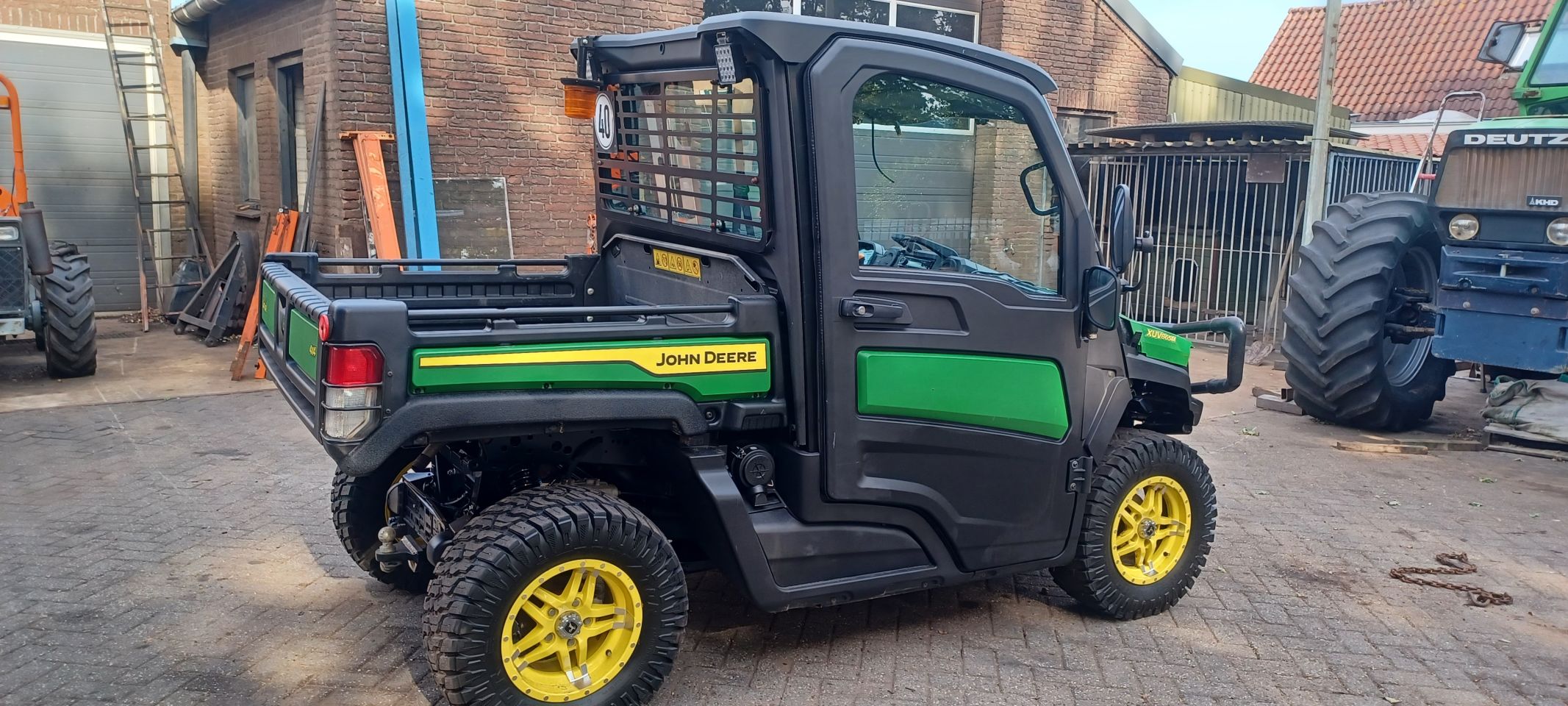 Jon deere gator xuv 865 m 2023 rijbaren schade