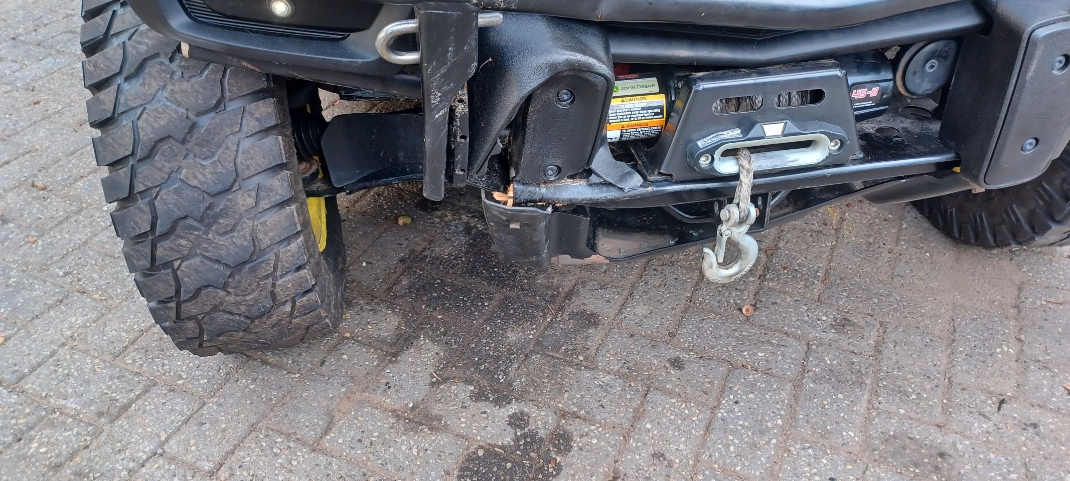 Jon deere gator xuv 865 m 2023 rijbaren schade