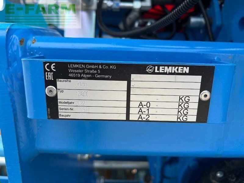 Lemken zirkon 12/300 + solitair 9+/300