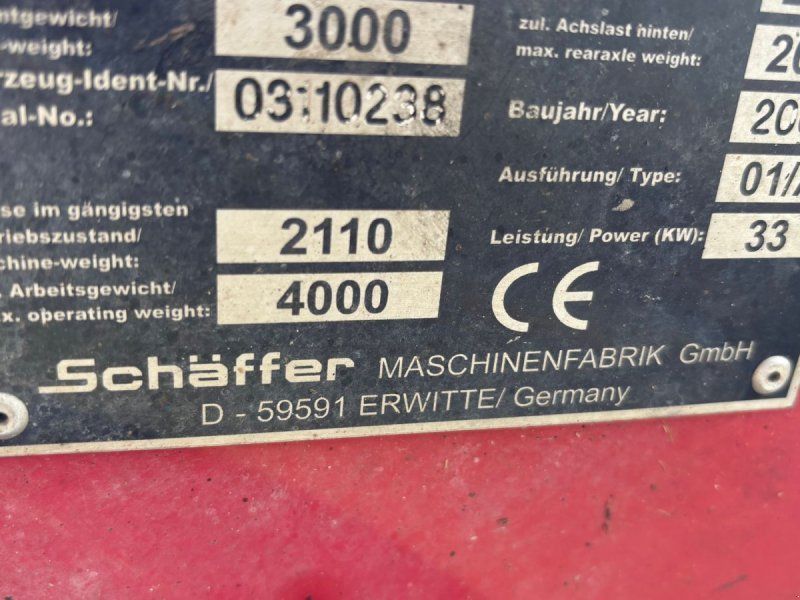 Schäffer Pro46 Med skovl, klo og gafler