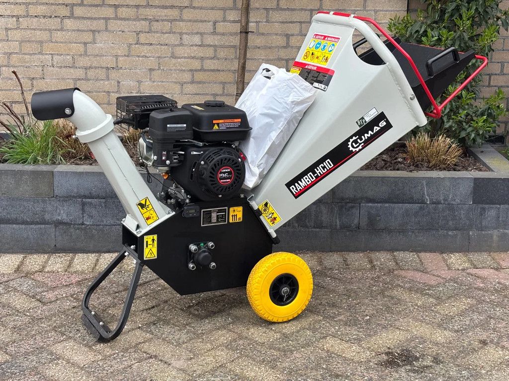 Lumag jong gebruikte hakselaar hc10 houtversnipperaar