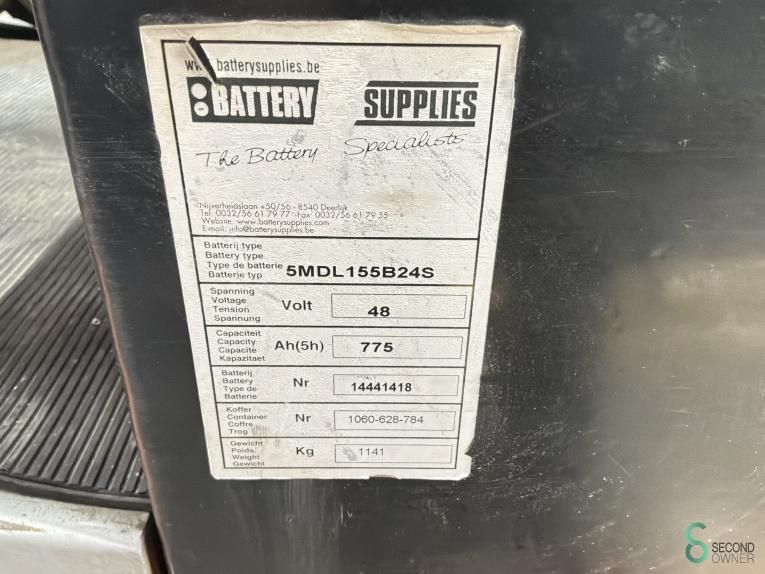 Gabelstapler Elektrisch Halla HDF25II 1999 Triplex