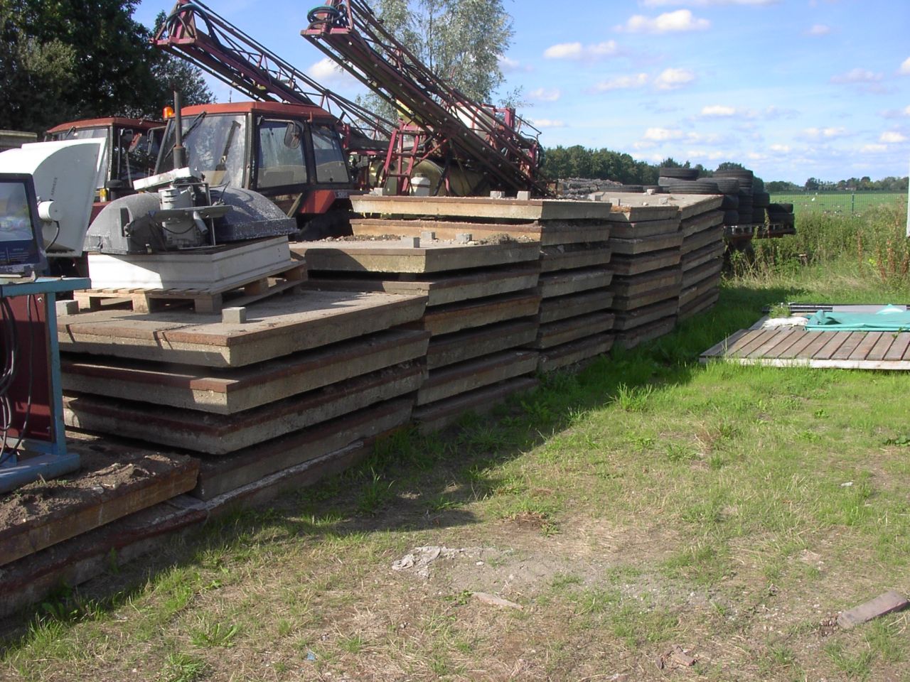 Betonplaten 2.00 x 2.00 x16