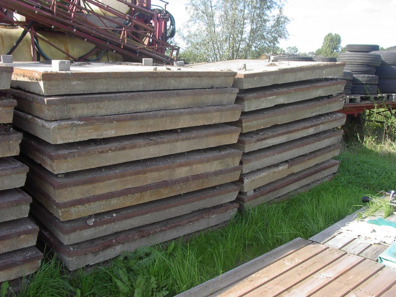Betonplaten 2.00 x 2.00 x16