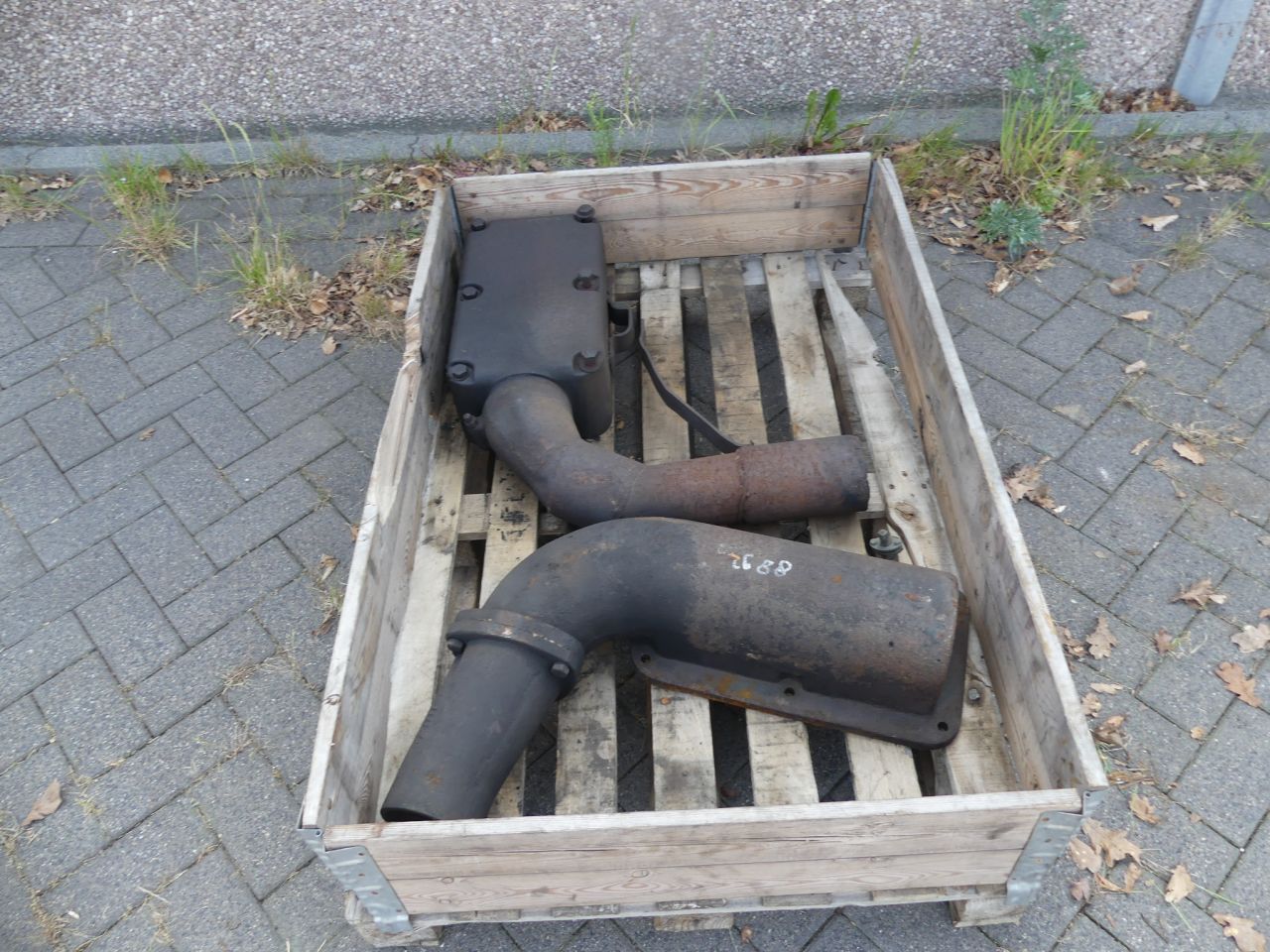 Munktells BM 20 / 21 uitlaatspruitstuk